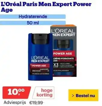 Bol.com L'oréal paris men expert power age aanbieding