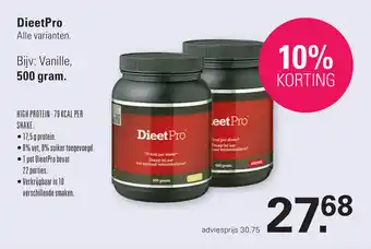 De Online Drogist DieetPro 500 gram aanbieding