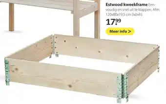 Boerenbond Estwood kweekframe aanbieding