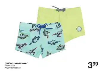 Zeeman Kinder zwemboxer aanbieding