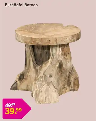 Leen Bakker Bijzettafel Borneo aanbieding