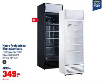 Makro Metro Professional displaykoelkast Type GSC2350 aanbieding