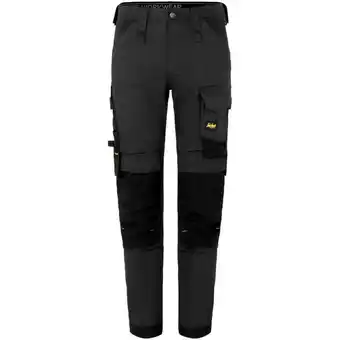 Welkoop Snickers allroundwork 6341 - werkbroek stretch - zwart aanbieding
