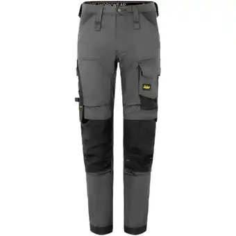Welkoop Snickers allroundwork 6341 - werkbroek stretch - grijs aanbieding