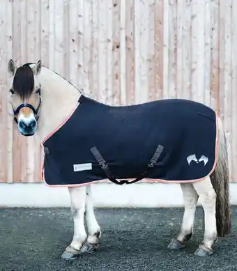 Welkoop Waldhausen lucky fleece - zweetdeken - paardendeken - blauw aanbieding