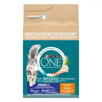 Welkoop Purina one bifensis senior - kattenvoer - kip 3 kg aanbieding