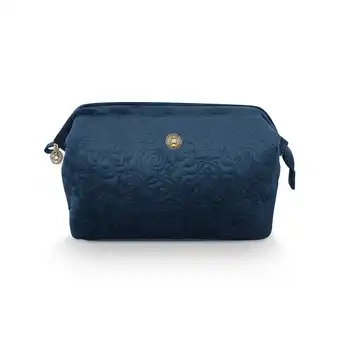 Douglas Pip studio velvet quiltey days make-up tas blauw aanbieding