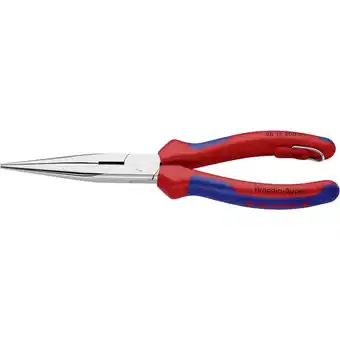 Conrad Knipex 26 15 200 t werkplaats platte rondbektang recht 200 mm aanbieding