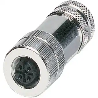 Conrad Phoenix contact 1511860 sensor/actuator connector, niet geassembleerd m12 aantal polen: 8 bus, recht 1 stuk(s) aanbieding