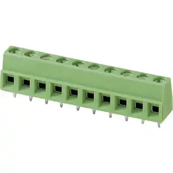 Conrad Phoenix contact 1729063 klemschroefblok 1.50 mm² aantal polen 7 groen 1 stuk(s) aanbieding