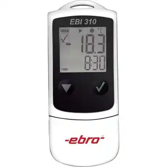 Conrad Ebro 1340-6331 ebi 310 temperatuur datalogger te meten grootheid temperatuur -30 tot 75 °c aanbieding