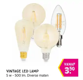 Xenos Vintage led lamp aanbieding