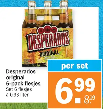 Albert Heijn Desperados original 6-pack flesjes aanbieding