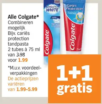 Albert Heijn Alle Colgate aanbieding