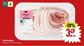 ALDI Speklapjes 400 g aanbieding