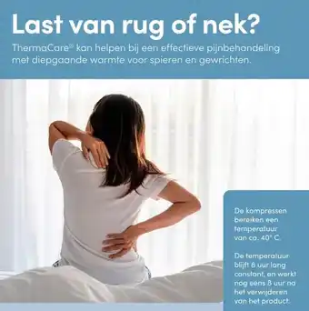 DA Last van rug of nek? aanbieding