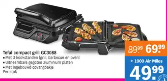 Albert Heijn Tefal Compact grill GC3088 aanbieding