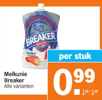 Albert Heijn Melkunie Breaker 200g aanbieding