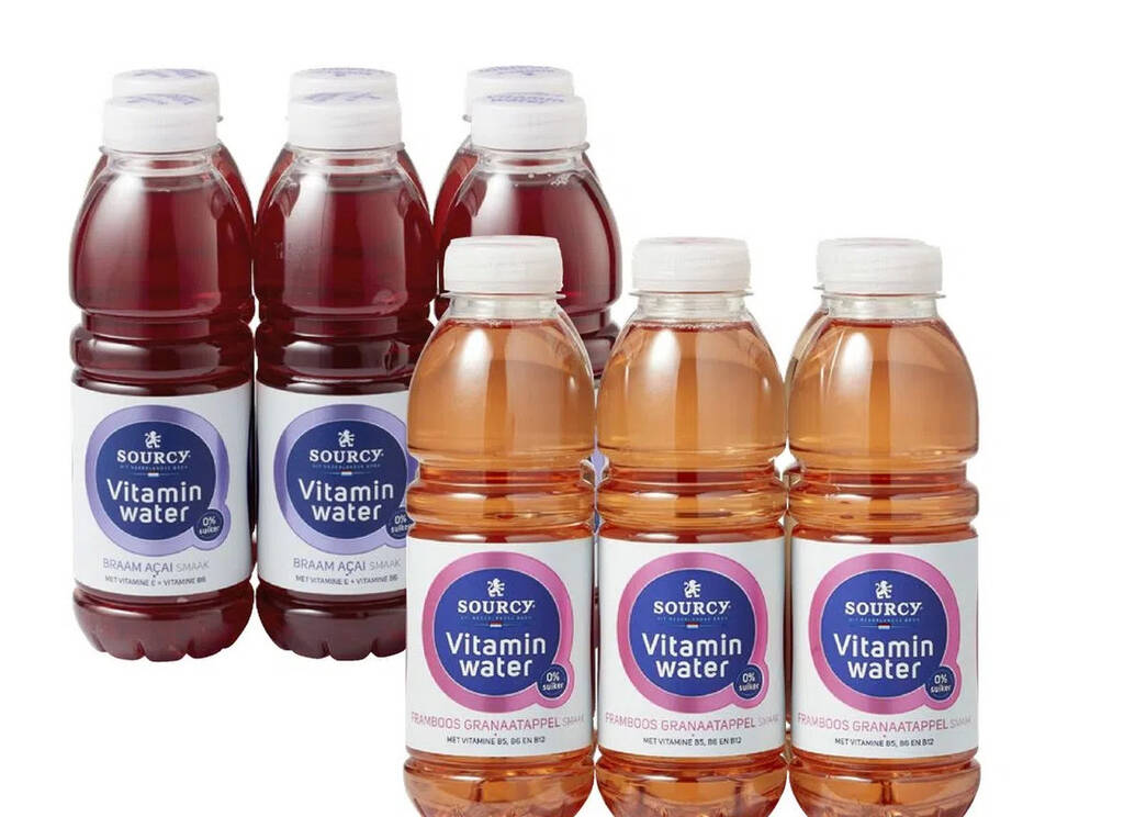 Sourcy vitamin water aanbieding bij Makro