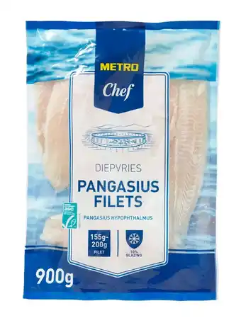 Makro Metro chef pangasiusfilet asc aanbieding