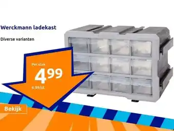 Action Werckmann ladekast aanbieding