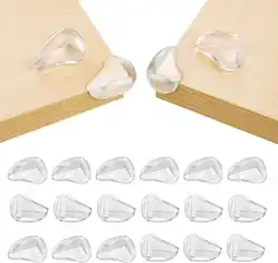 Amazon Vicloon hoekbeschermers voor kinderen, 24-delige babybewijs, veiligheidshoek, helder meubilair, tafelhoekbescherming, veiligh aanbieding