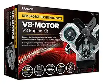 Amazon Franzis v8-motorset: bouw de legendarische v8-motor opnieuw op en ervaar wat er achter de technologie schuilgaat!: baue den l aanbieding