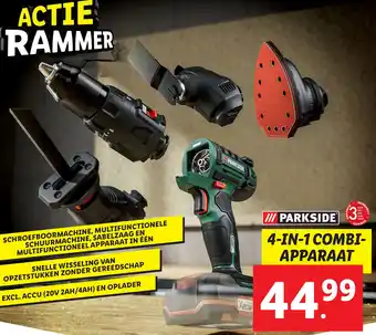 Lidl 4-in-1 combiapparaat aanbieding