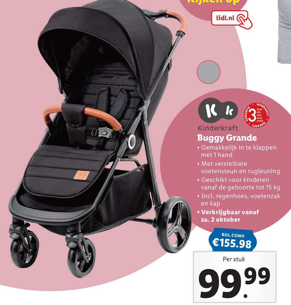 Buggy Grande aanbieding bij Lidl