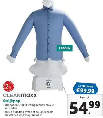 Lidl Strijkpop aanbieding