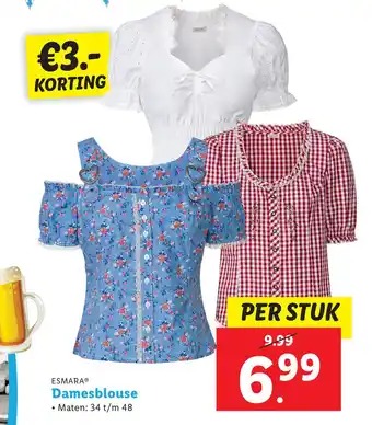 Lidl Damesblouse aanbieding