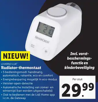 Lidl Radiator-thermostaat aanbieding