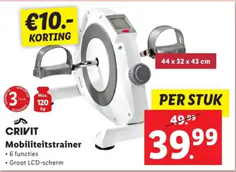 Lidl CRIVIT Mobiliteitstrainer aanbieding