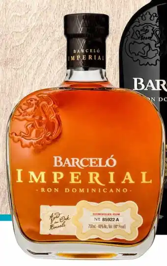 Mitra Barceló Imperial Rum 70 cl aanbieding