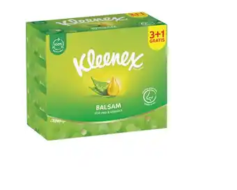 Makro Kleenex tissues 3+1 aanbieding