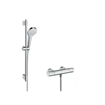 Sanitairwinkel.nl Hansgrohe croma select s croma select douchetset 72cm incl.thermost. chroom tweedekans aanbieding