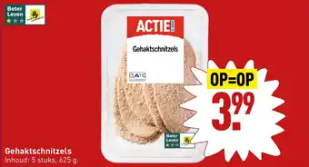 ALDI Gehaktschnitzels aanbieding