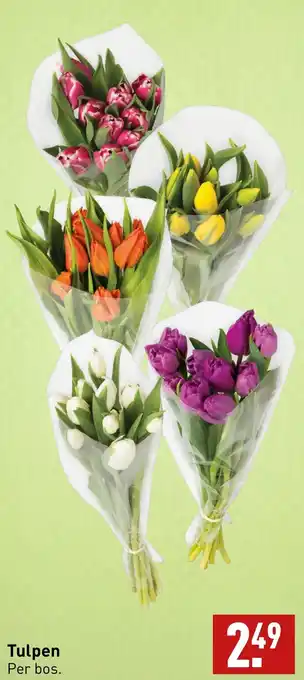 ALDI Tulpen Per bos. aanbieding