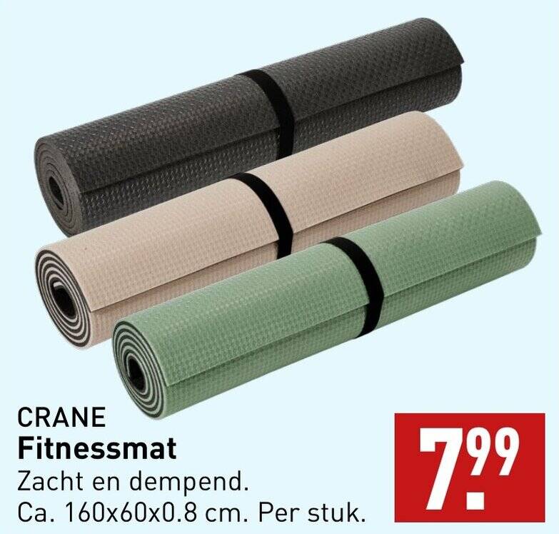 CRANE Fitnessmat aanbieding bij ALDI