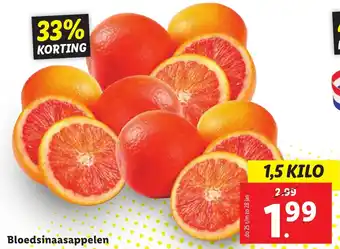 Lidl Bloedsinaasappelen aanbieding