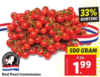 Lidl Red Pearl trostomaten 500g aanbieding