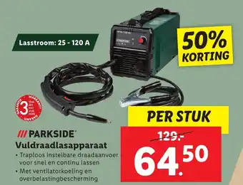 Lidl PARKSIDE Vuldraadlasapparaat aanbieding