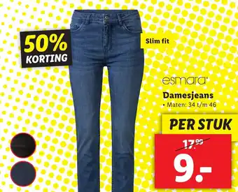 Lidl Damesjeans aanbieding
