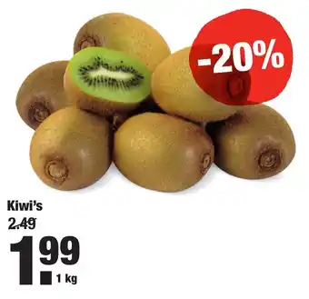 ALDI Kiwi's 1kg aanbieding