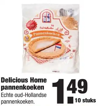 ALDI Home Delicious pannenkoeken 10st aanbieding