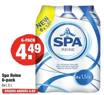 ALDI Spa Reine multipack 6x1.5L aanbieding