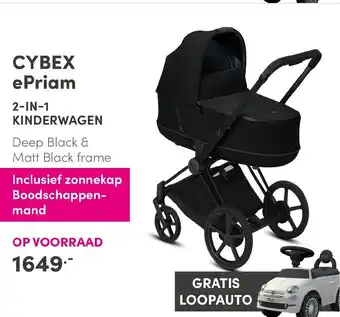 Baby & Tiener Cybex ePriam 2in1 kinderwagen aanbieding