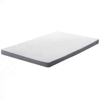 Beliani Matras met afneembare hoes 80 x 200 cm medium piccolo aanbieding