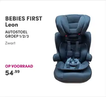 Baby & Tiener Bebies First Leon autostoel aanbieding