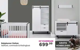 Baby & Tiener Babykamer Dalton aanbieding